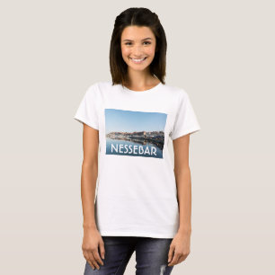View on famous Bulgarian town Nessebar T-Shirt