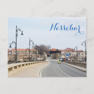 View on Old Town of Nesebur Postcard