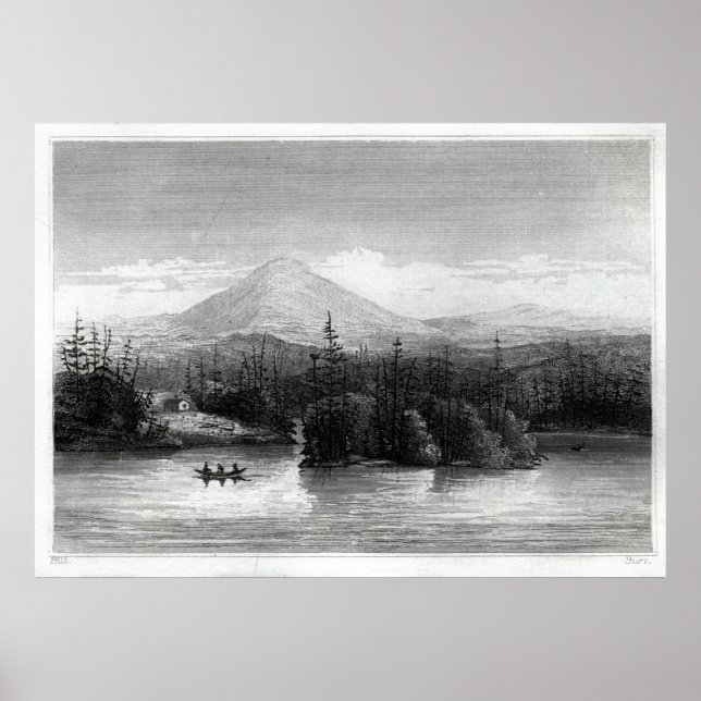 View on Raquette Lake Poster (Front)