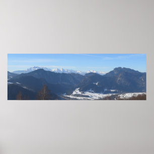 View on Tatras from Beskids Poster