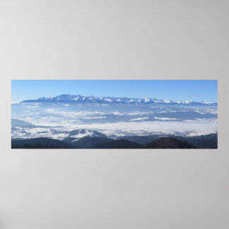 View on Tatras from Gorce Poster
