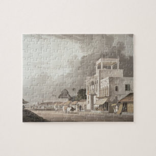 View on the Chitpore Road, Calcutta, plate II from Jigsaw Puzzle