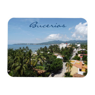 View over Bucerias Riviera Nayarit Magnet