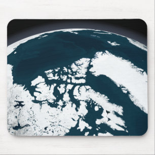 View over Greenland and the Arctic Ocean Mouse Mat