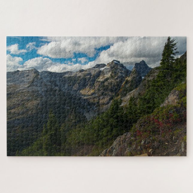 View over Middle and Lower Thornton Lakes Jigsaw Puzzle (Horizontal)