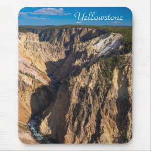 View over the Grand Canyon of the Yellowstone Mouse Mat