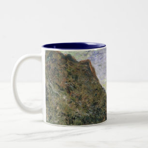 View Over the Sea by Claude Monet Two-Tone Coffee Mug