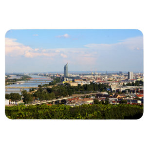 View Over Vienna Magnet