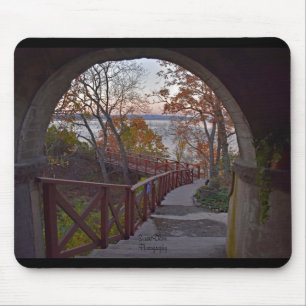 View seen from inside the Bannerman Residence Mouse Mat