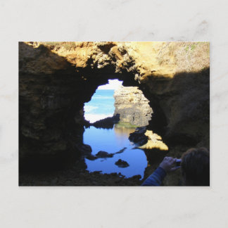 View to the ocean. postcard