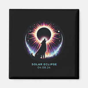 View Totality April 8 2024 Astronomy Dog Howls Sol Magnet