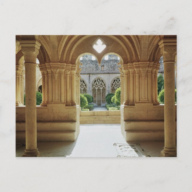 View towards the cloister from the Chapter Postcard (Front)