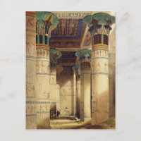 View under the Grand Portico, Philae