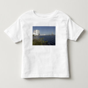 Viewed across the basin, Space Shuttle Atlantis Toddler T-Shirt