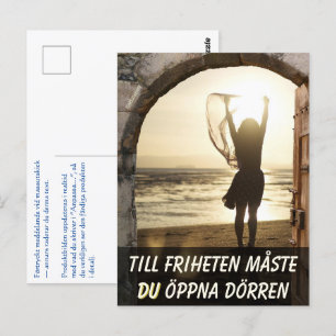 Viewer Card — Freedom door