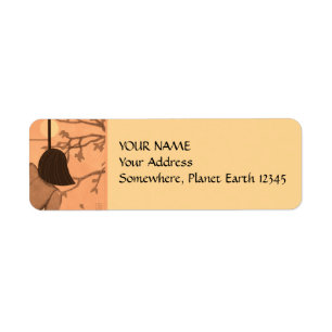 Viewing Autumn Foliage Return Address Label