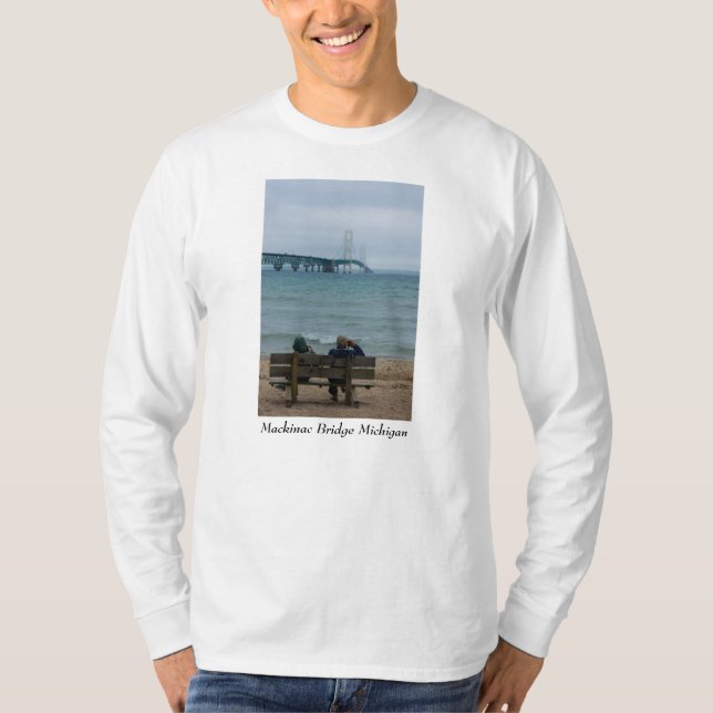 Viewing Mackinac Bridge T-Shirt (Front)