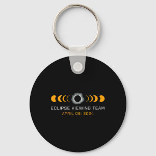 Viewing Team Funny Total Solar Eclipse Astronomy Key Ring