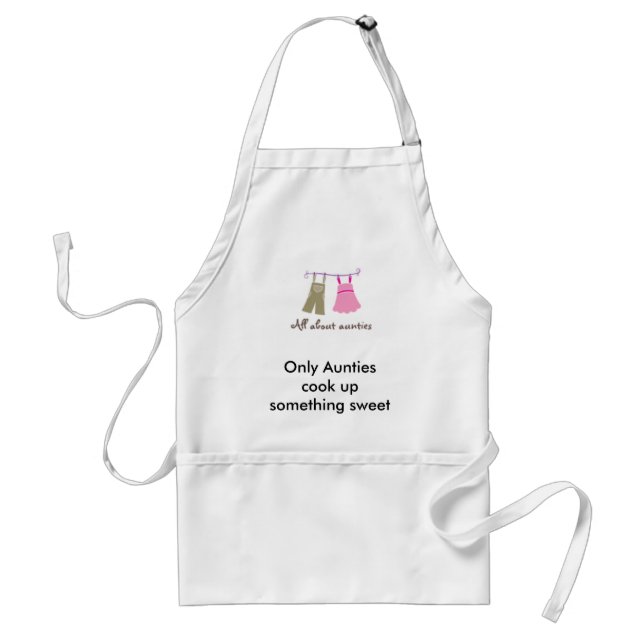 viewlogo.aspx, Only Aunties cook up something s... Standard Apron (Front)