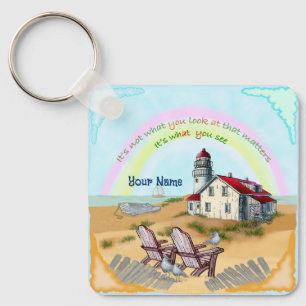 Viewpoint Lighthouse Key Ring