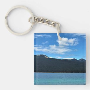 Views at Crescent Lake, Oregon Key Ring