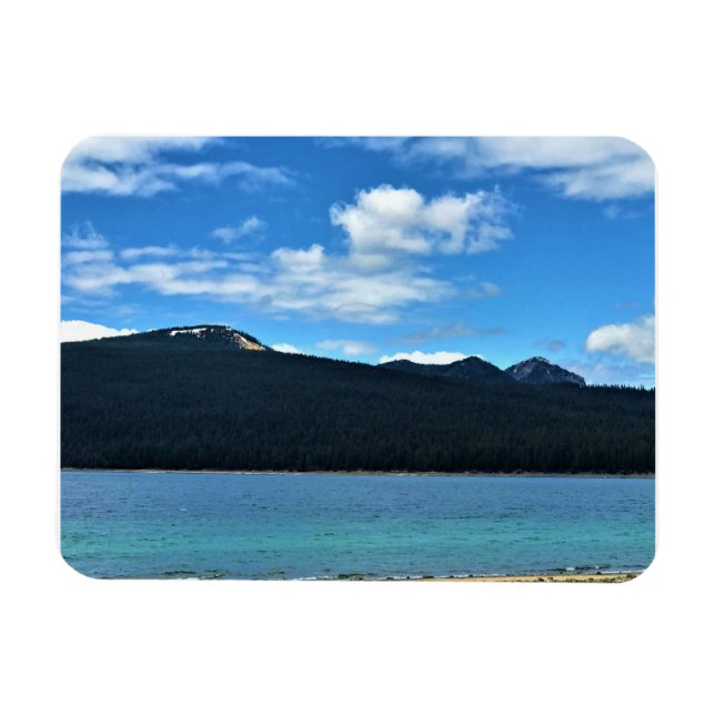 Views at Crescent Lake, Oregon Magnet (Horizontal)