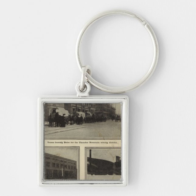 Views, Boise, Idaho Key Ring (Front)