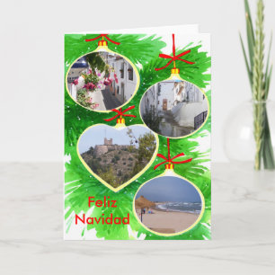 Views Feliz Navidad Spanish Christmas Holiday Card