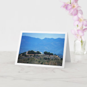 Views from Lliria, Valencia, Spain Card