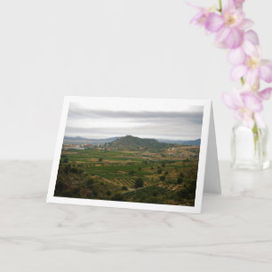 Views from Lliria, Valencia, Spain Card