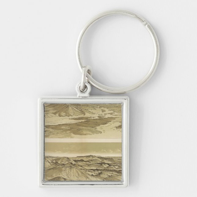 Views from Mount Trumbull and Mount Emma Key Ring (Front)
