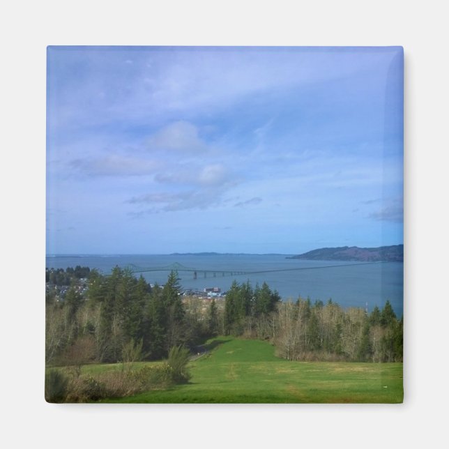 Views from the Astoria Column, Oregon Magnet (Front)
