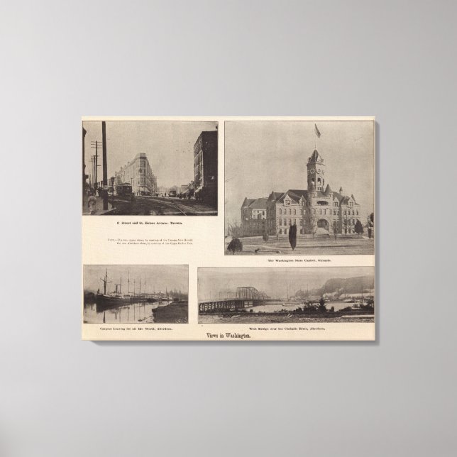 Views in Washington Canvas Print (Front)