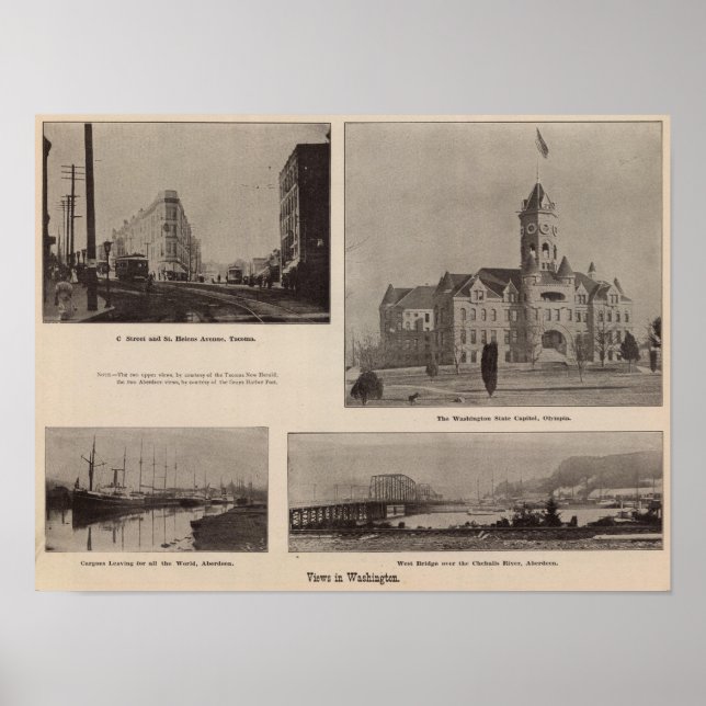 Views in Washington Poster (Front)