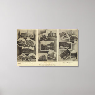 Views, La Grande, Oregon Canvas Print