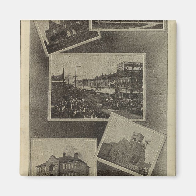 Views, La Grande, Oregon Magnet (Front)