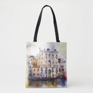 Views od Venice made in artistic watercolor Tote Bag