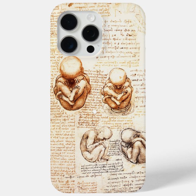 Views of a Foetus in the Womb,Ob-Gyn Medical Case-Mate iPhone Case (Back)