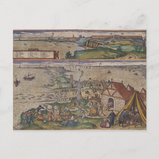 Views of Cadiz Postcard (Front)