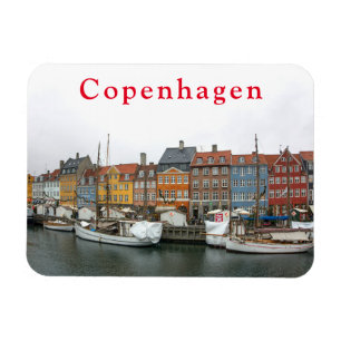 Views of Copenhagen. Nyhavn. P. 4. Magnet
