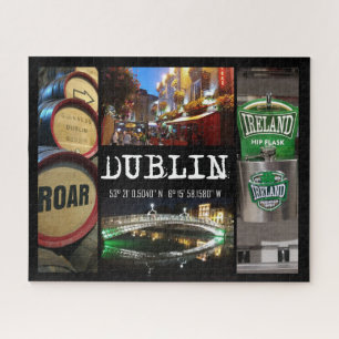 Views of Dublin 2, with GPS coordinates Jigsaw Puzzle