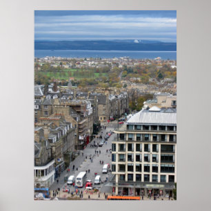 Views of Edinburgh Scotland Poster