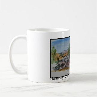Views of San Luis Obispo, Harmony California Coffee Mug
