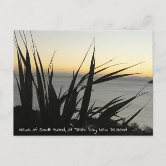 Views of South Island postcard