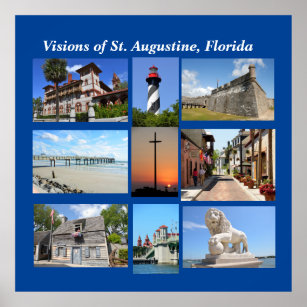 Views of St. Augustine,  Florida Poster