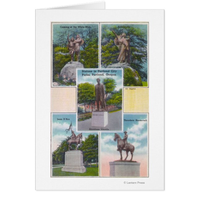 Views of Statues in Portland City Parks (Front)