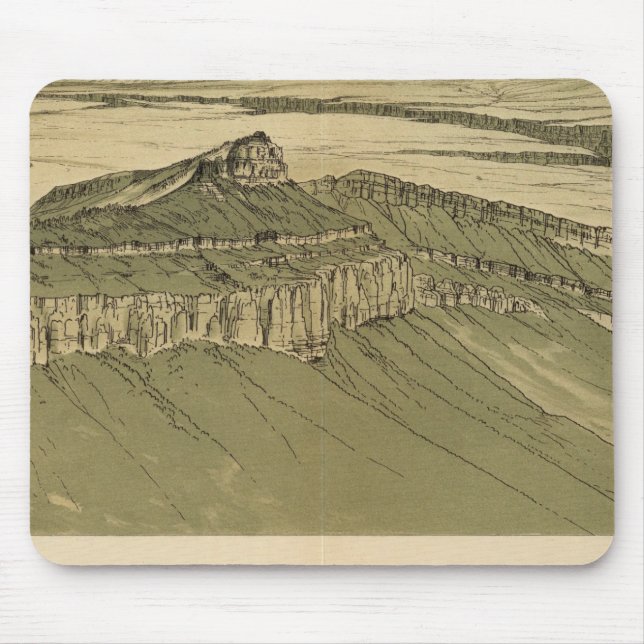 Views of the Marble Canyon Platform Mouse Mat (Front)