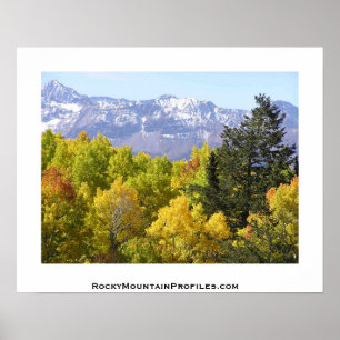 Views of the Rocky Mountains of Colorado Poster