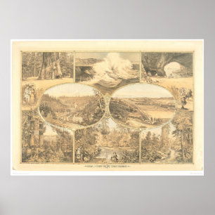 Views of the South Pacific Coast Railroad (1649A) Poster