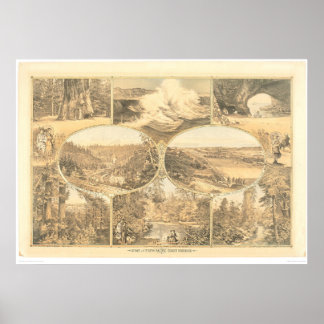 Views of the South Pacific Coast Railroad (1649A) Poster